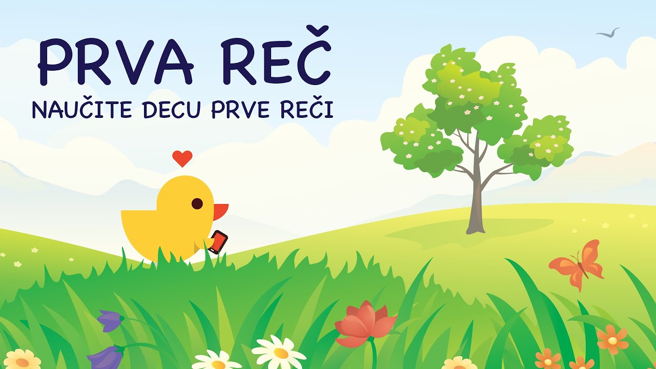 Učimo prve reči - životinje i priroda // Learning first words - Animals and nature