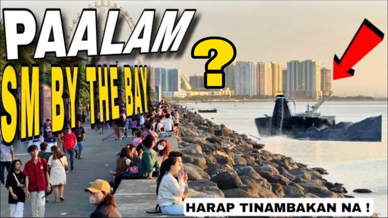 MAGLALAHO na sa MAPA ang sikat na SM Mall of Asia Seaside ? Manila Bay Reclamation Project !