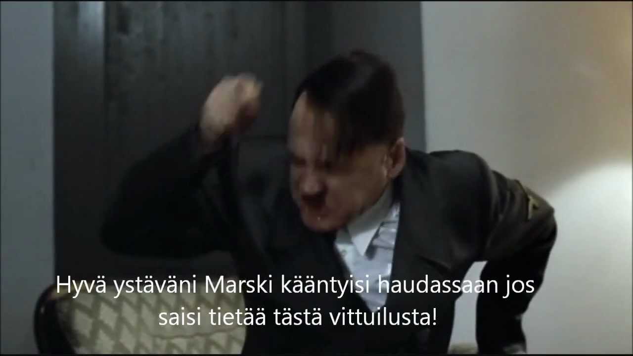 Hitler kuulee mustasta Mannerheimista