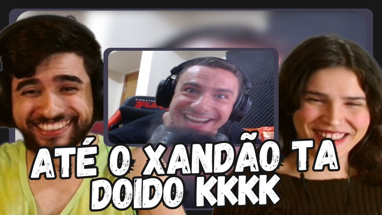 REACT 10 minutos de donates sucumbidos da live do super xandão