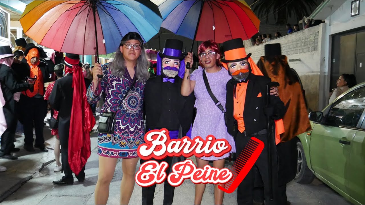 Barrio del Peine - Carnaval Ixtapan 2025 | lunes