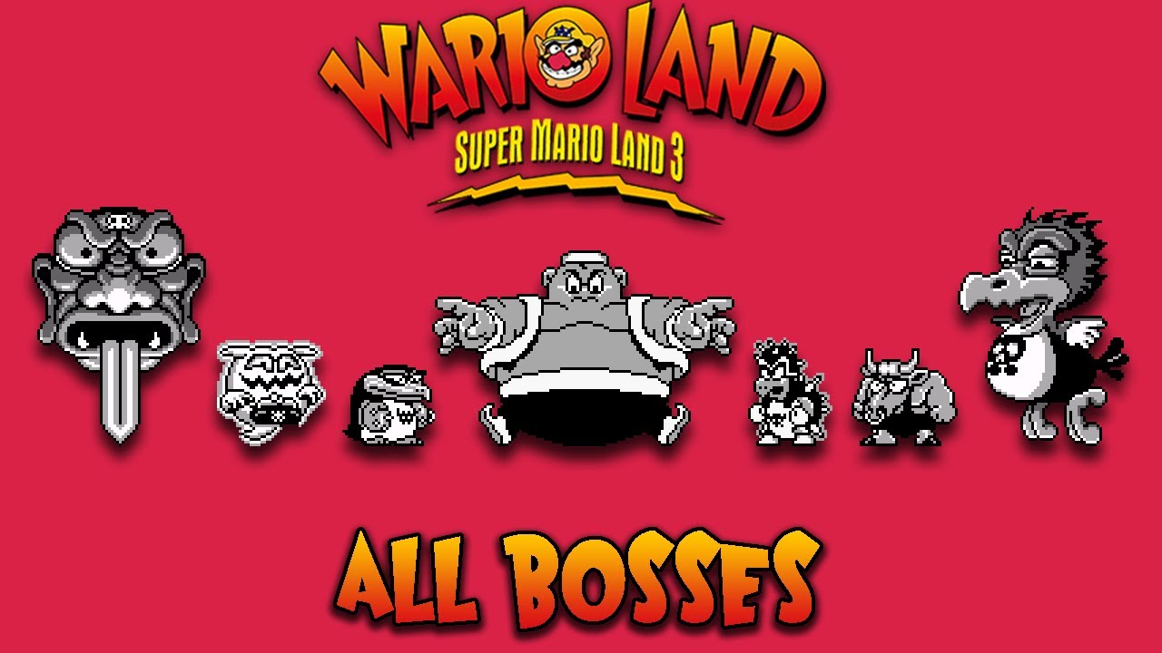 Wario Land 1 - All Bosses