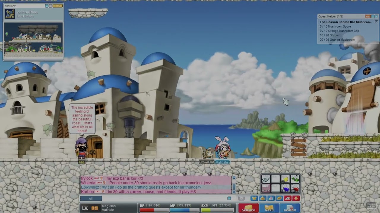Maplestory Classic World New Player tips (Closed beta testing)
