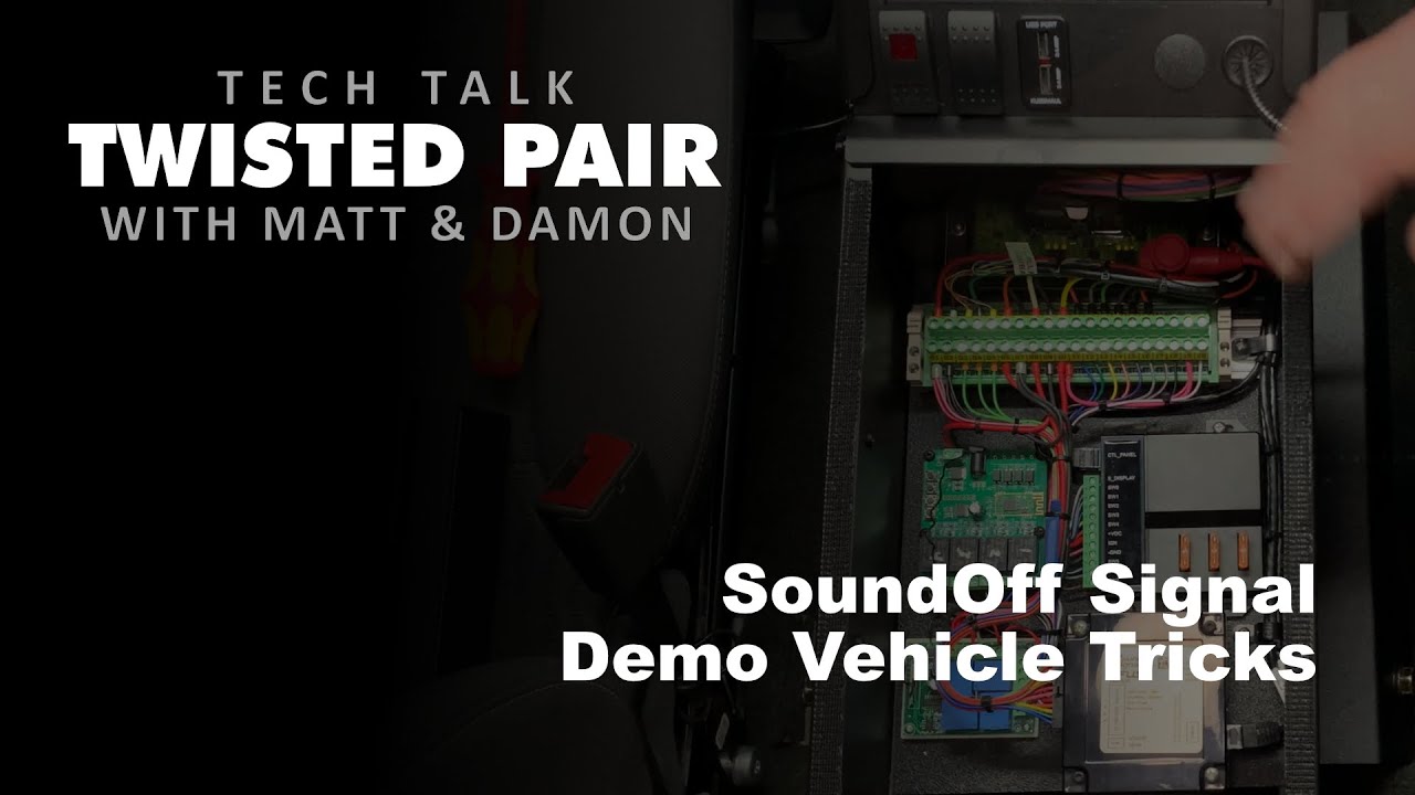 Twisted Pair - SoundOff Signal Demo Vehicle Tricks