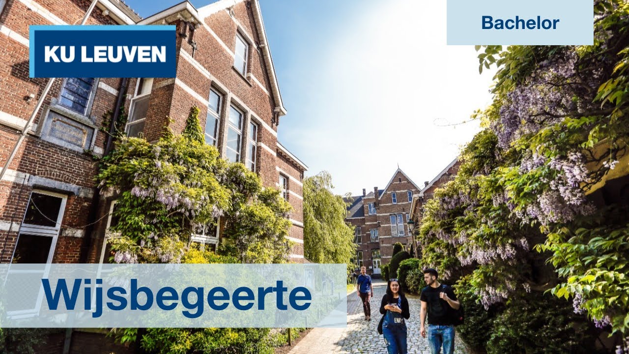 Bachelor in de wijsbegeerte | Leuven | KU Leuven