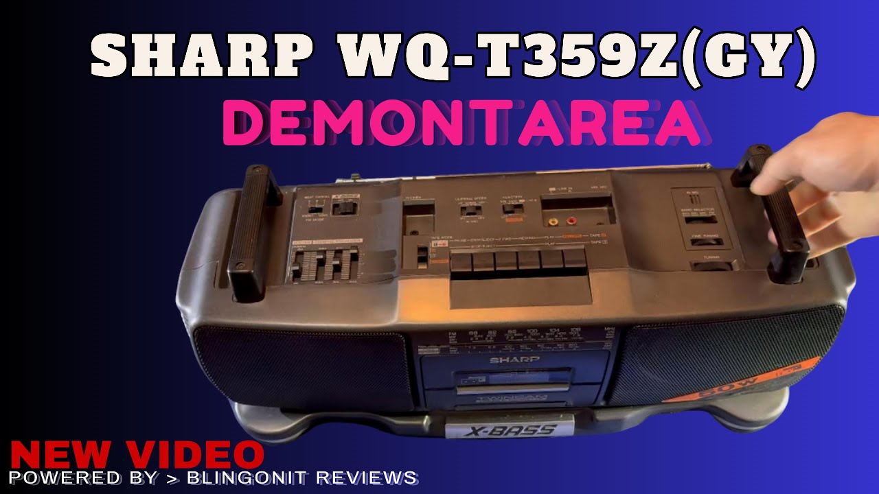 SHARP WQ-T359Z(GY) DEMONTAREA