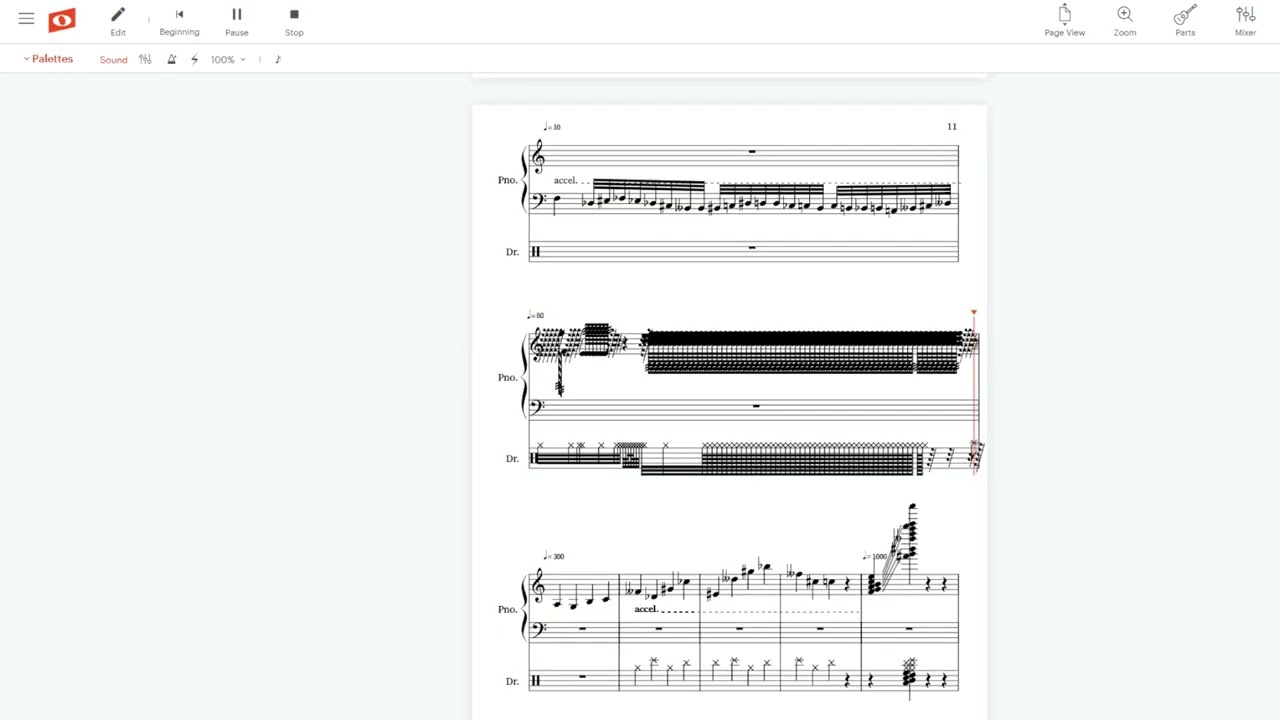 A basic piano song, but I got a little distracted