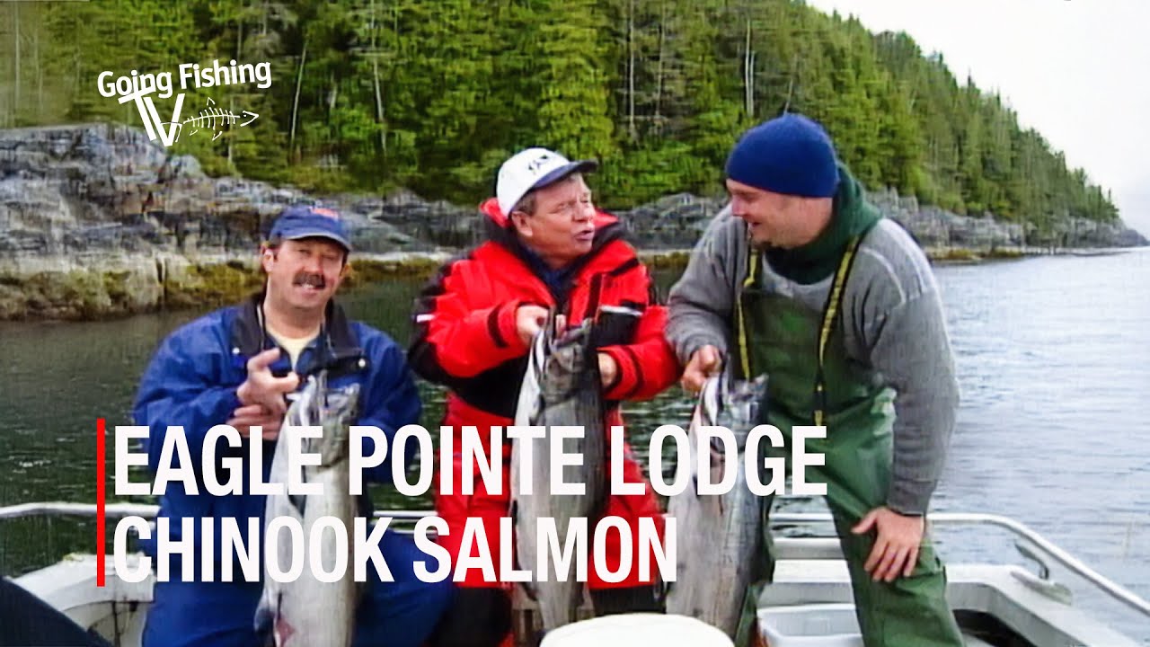 Luxury & Big Chinook Salmon at Eagle Pointe Lodge
