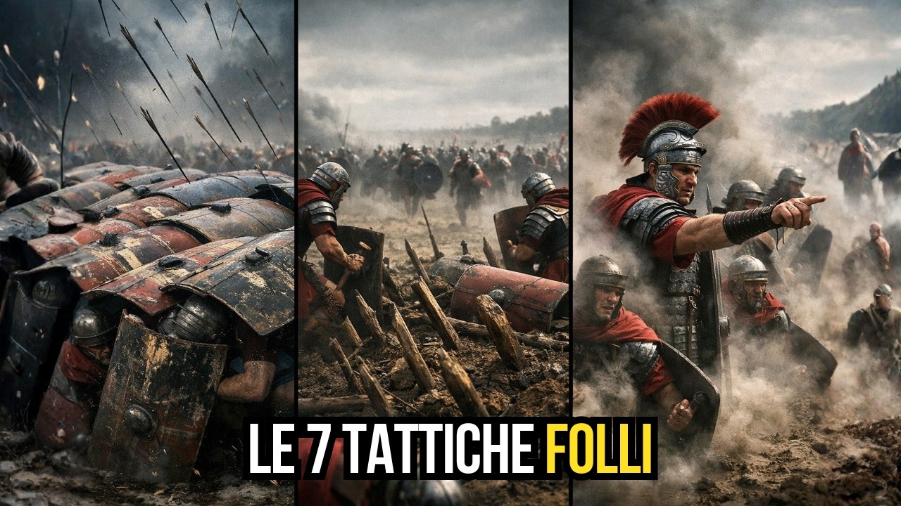 Le 7 Strategie di Guerra più ASSURDE dell'Impero Romano
