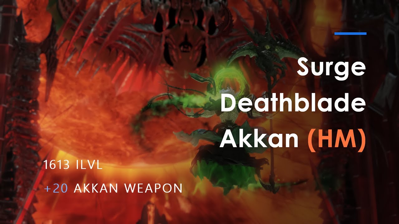 LOST ARK | New Surge Deathblade vs. Hard Akkan (All Gates) - All Cruel Fighter