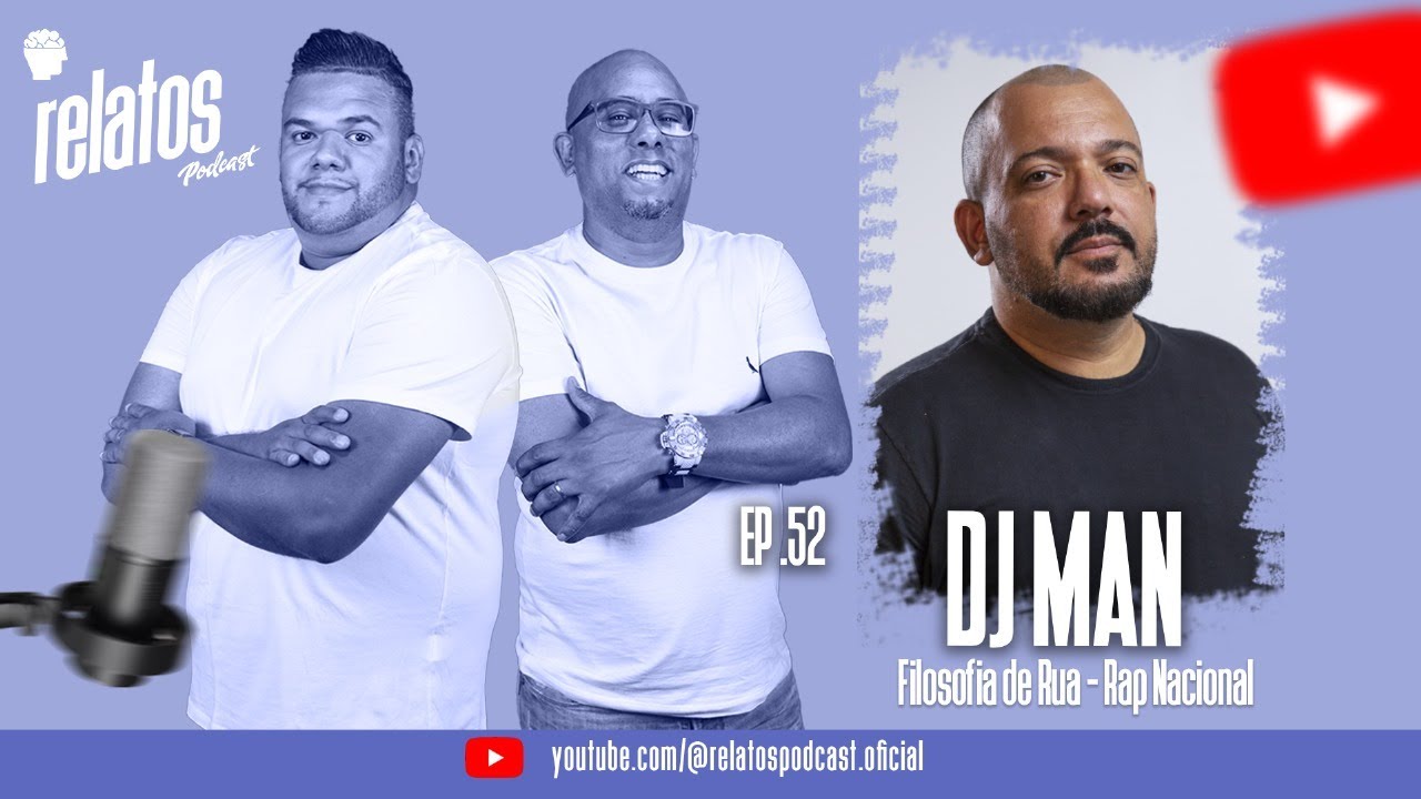 DJ Man - Filosofia de Rua - RAP Nacional [Relatos Podcast]