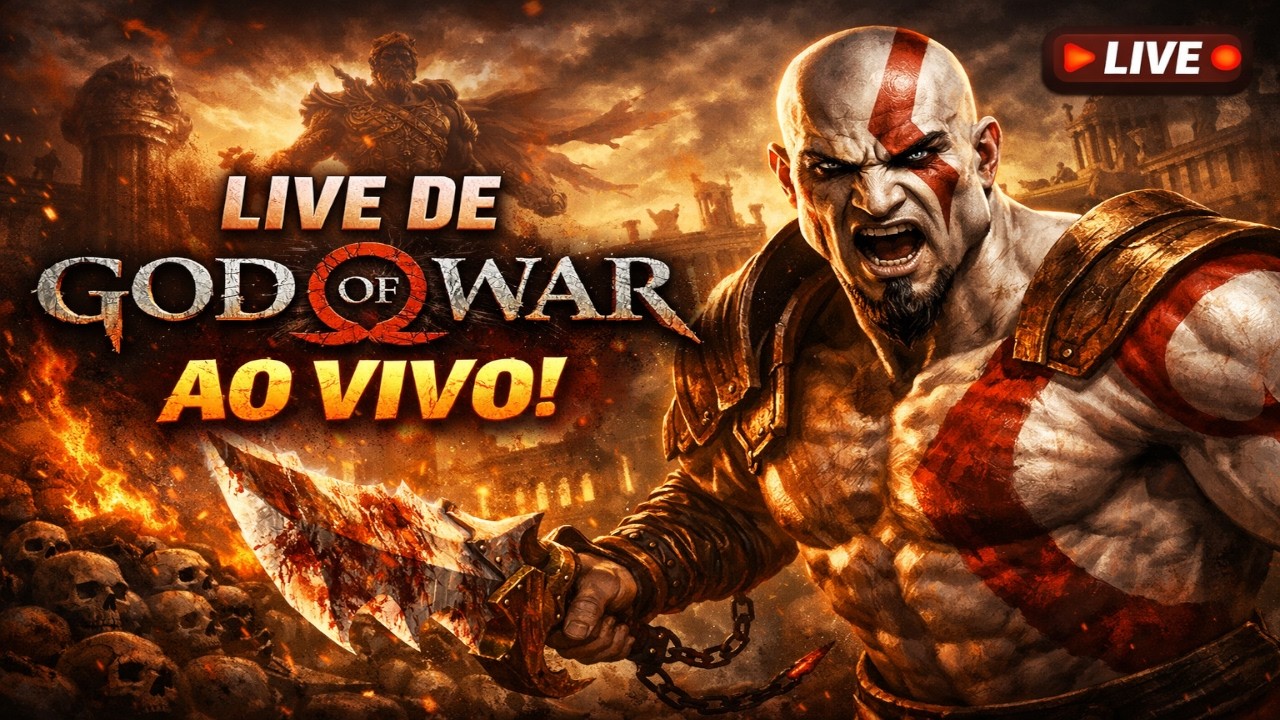 God of war 1 aproveitando o hype do anuncio