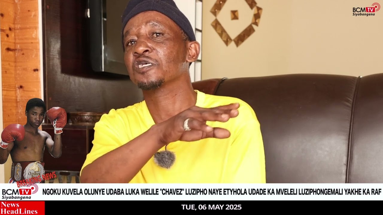 BCMTV : Mveleli Luzipho Young Brother Chavez Speak Out & brings his RAF Case In The Mix