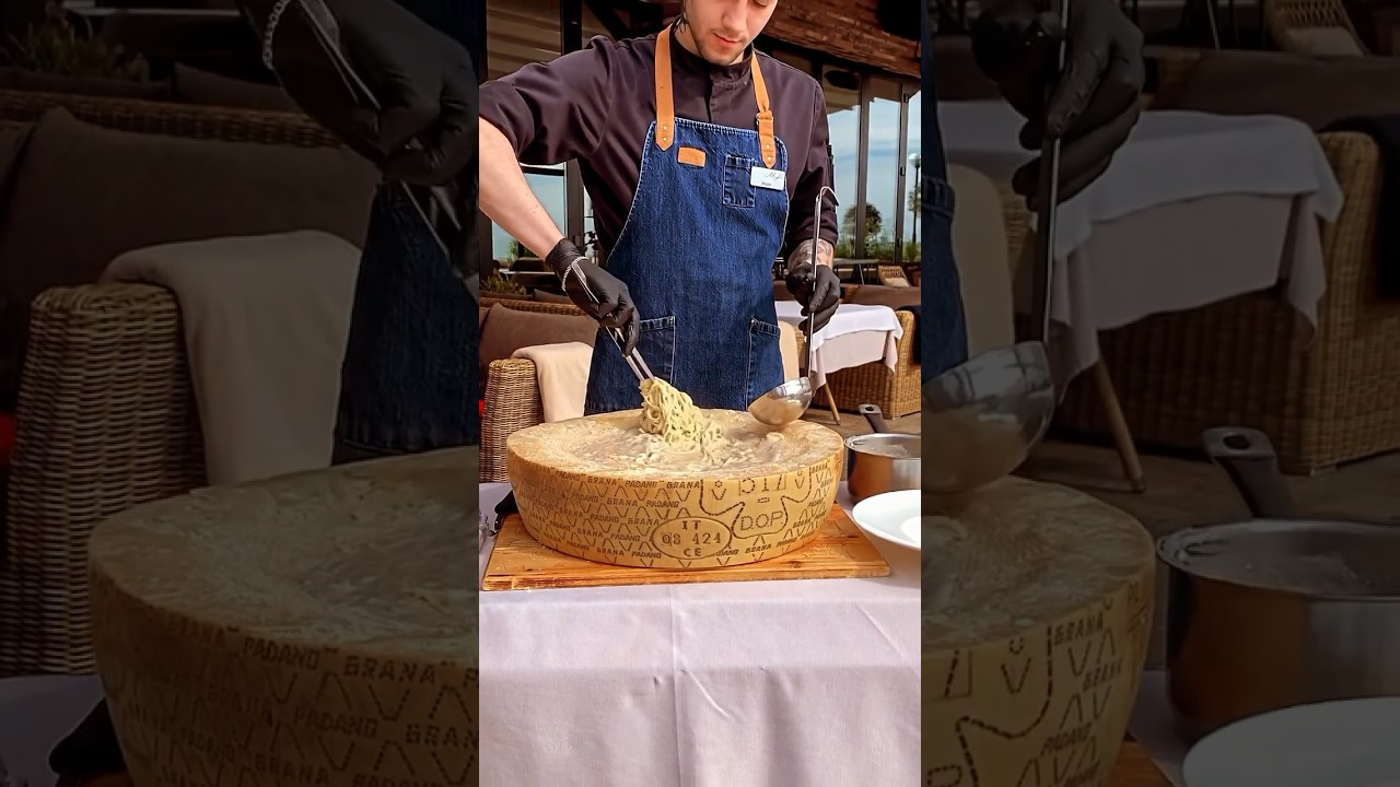 Makaron w kształcie koła z serem Grana Padano: pyszne i wyjątkowe włoskie doświadczenie