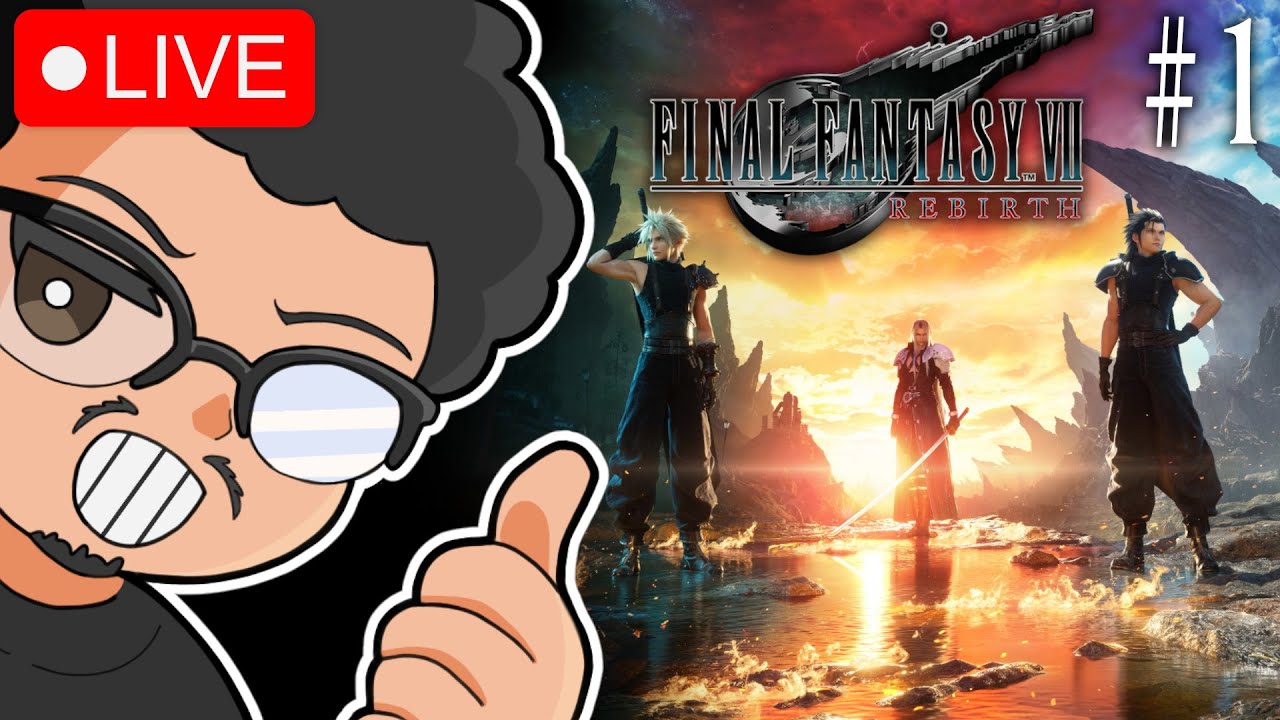 🔴【FINAL FANTASY VII REBIRTH】THE DAY HAS FINALLY COME TO PLAY ON PC!
