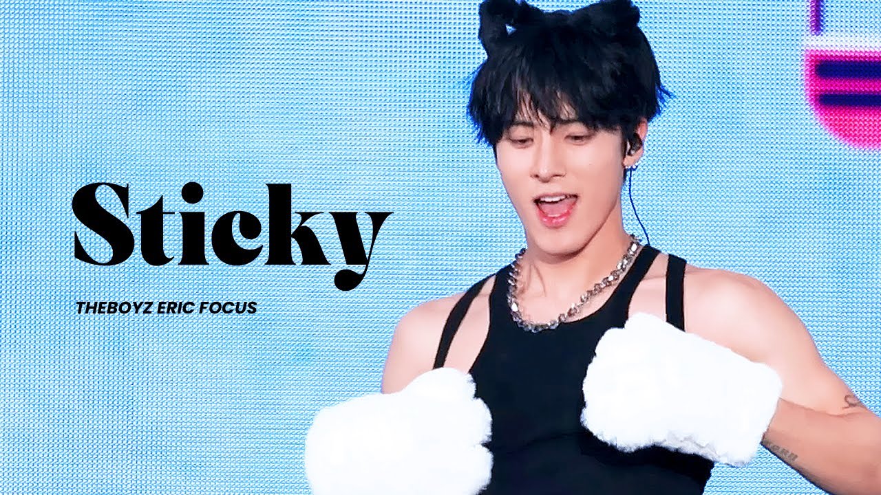 250201 THE BOYZ FAN-CON : THE B LAND ' Sticky ' COVER 더보이즈 에릭 직캠 THEBOYZ ERIC FOCUS