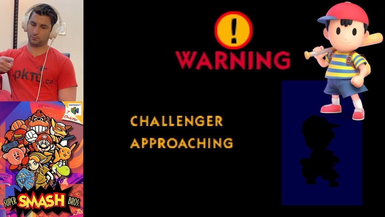 Unlocking Ness in Super Smash Bros 64