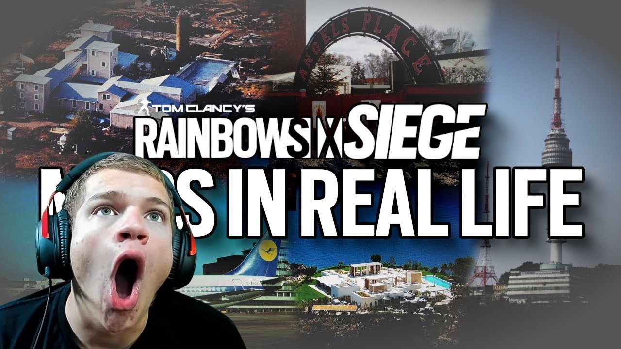 R6 Maps In Real Life *JYNXZI REACTS*