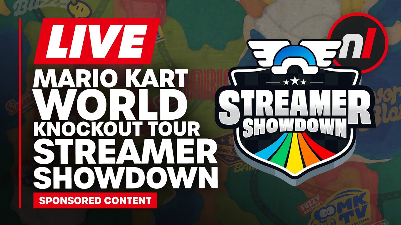 Mario Kart World Knockout Tour: Streamer Showdown