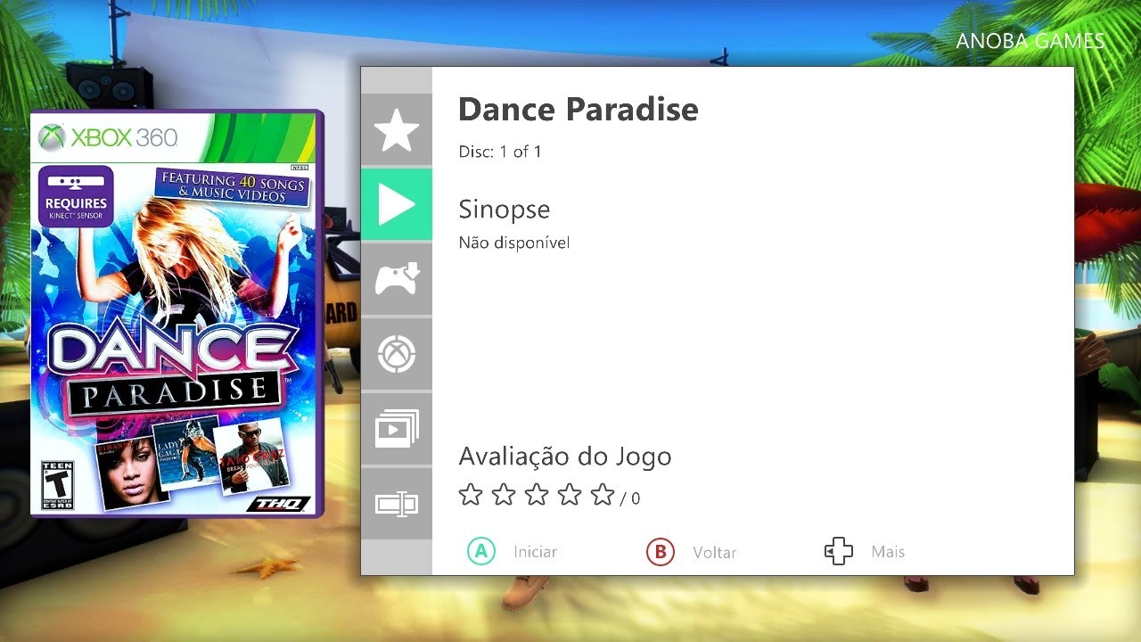 15 Minutos Jogando: Dance Paradise (Xbox 360) Full HD - 1080
