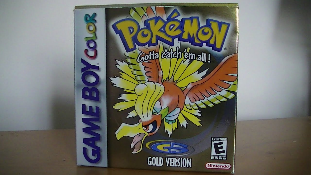 Retro Unboxing - Pokemon Gold Version!