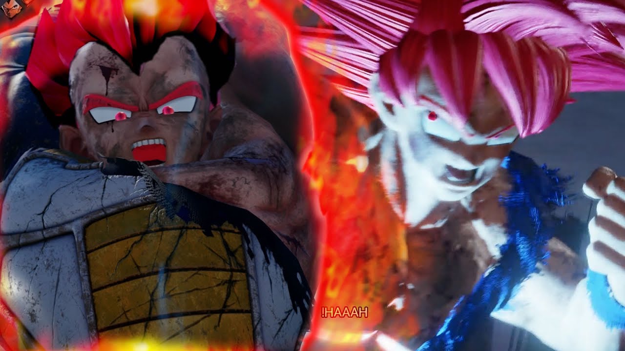 NEW SUPER SAIYAN GOD GOKU + VEGETA JUMP FORCE GAMEPLAY! (MOD)