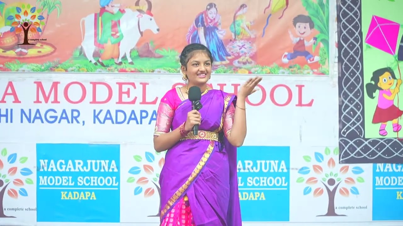 Pre Sankranthi Celebrations 2026 - Nagarjuna Model School, Maruthi Nagar, Kadapa.