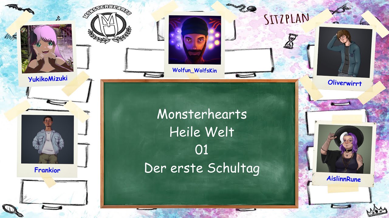 Monsterhearts: Heile Welt 01 - Der erste Schultag