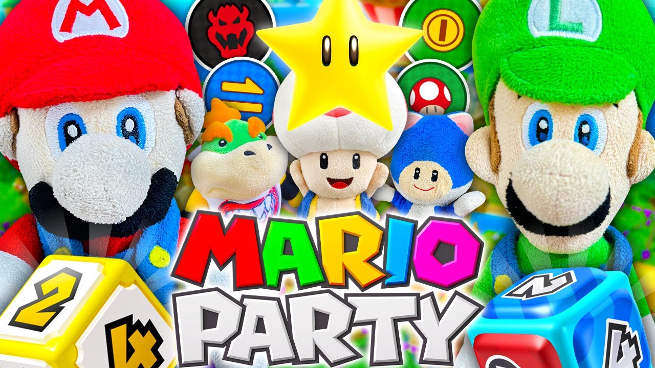 Paper Mario Bros - Mario Party Plush! (FULL SERIES)
