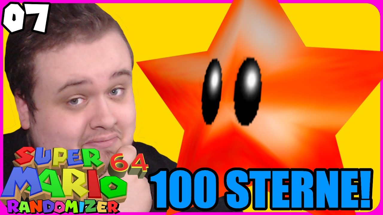 Let's Play Super Mario 64 Randomizer #07 🌈 100 STERNE GESAMMELT!