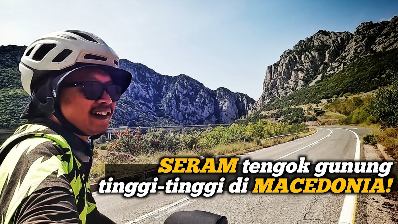 Seram tengok gunung tinggi-tinggi di NORTH MACEDONIA - KAYUH EROPAH (Ep13)