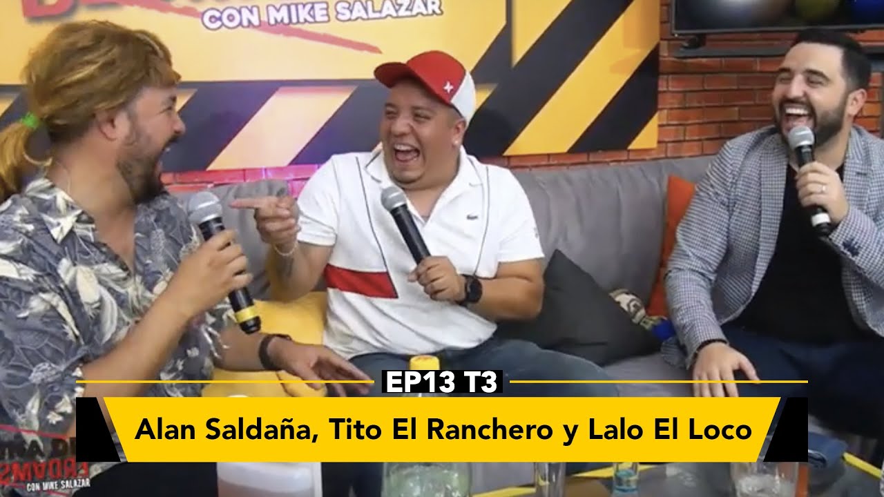 Alan Saldaña, Tito el Ranchero y Lalo el Loco en Zona de Desmadre