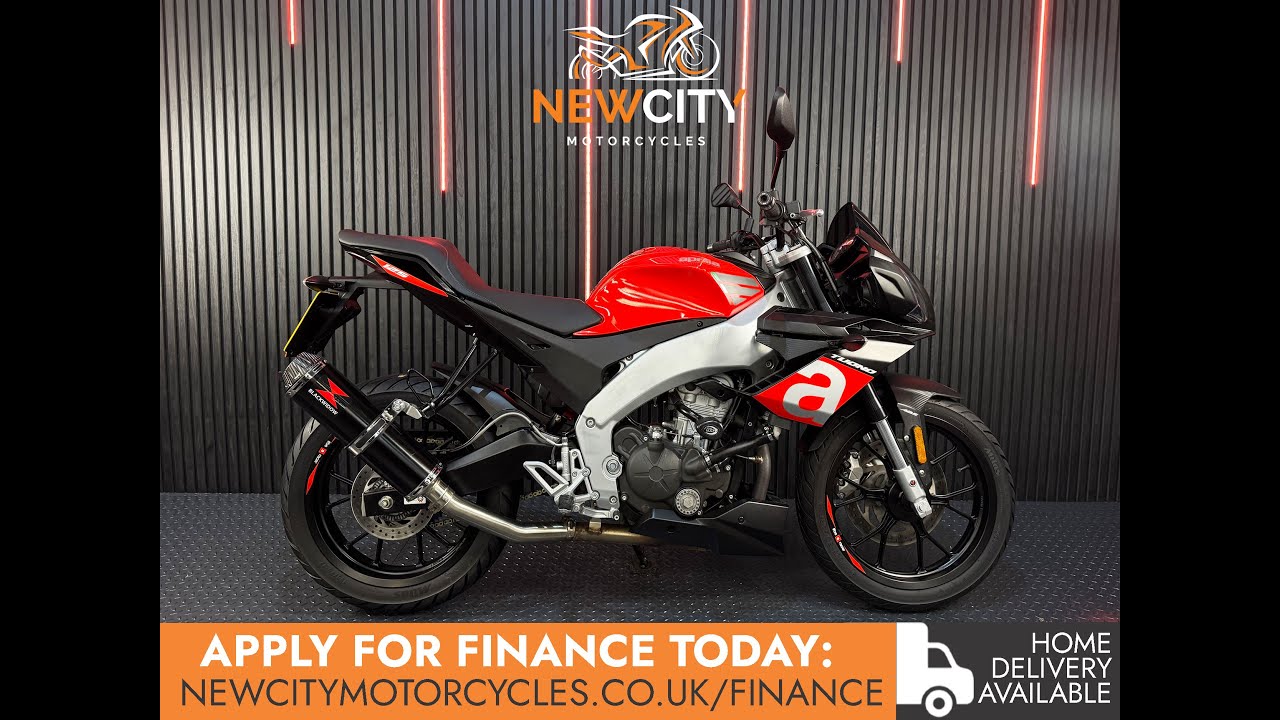 Aprilia Tuono 125 Red 2663 Miles Used