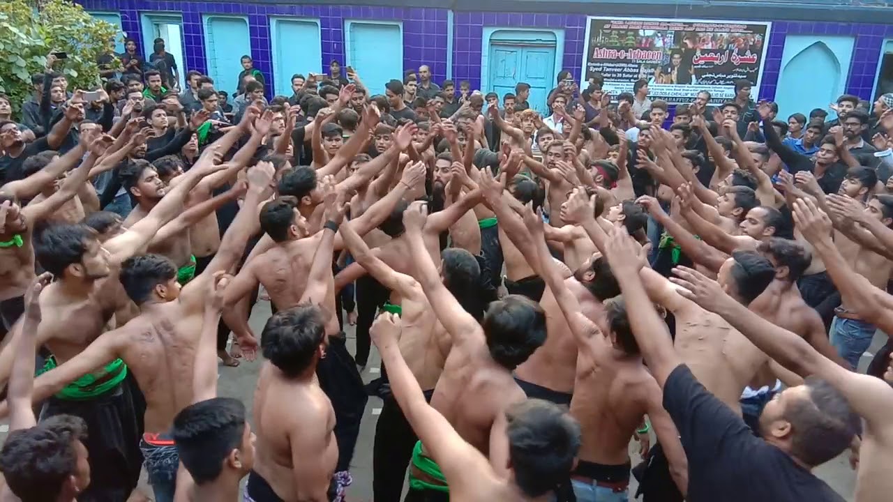 #Shabbir Agar Sar na Katate To Ye Islam Na Hota Nauha at Mughal Masjid Arbaeen 2018
