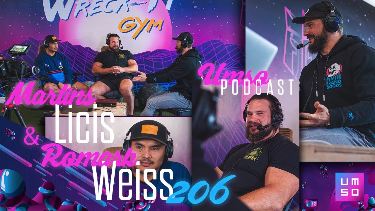 MARTINS LICIS 2019 WORLD'S STRONGEST MAN & ROMARK WEISS | EP 206