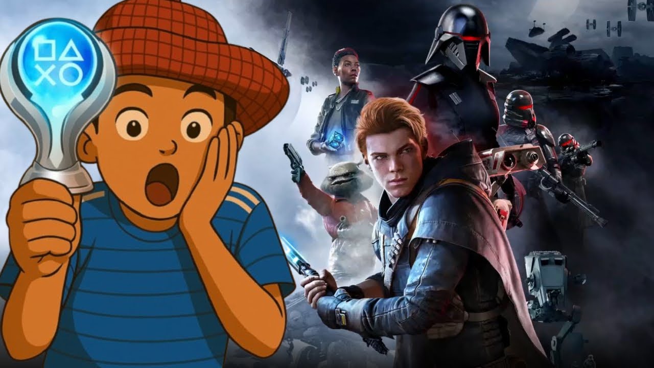 A Non-Star Wars fans platinumed JEDI fallen order