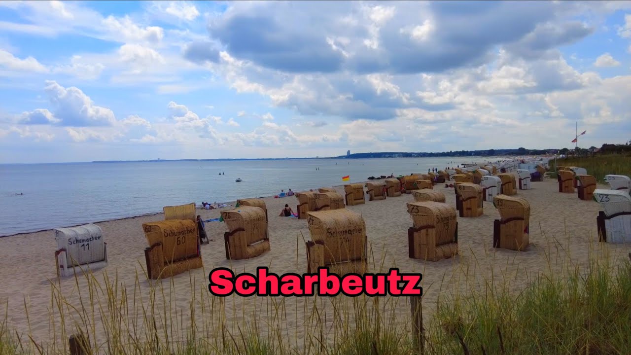 Scharbeutz - Haffkrug Ostsee Strand 2021- 4K