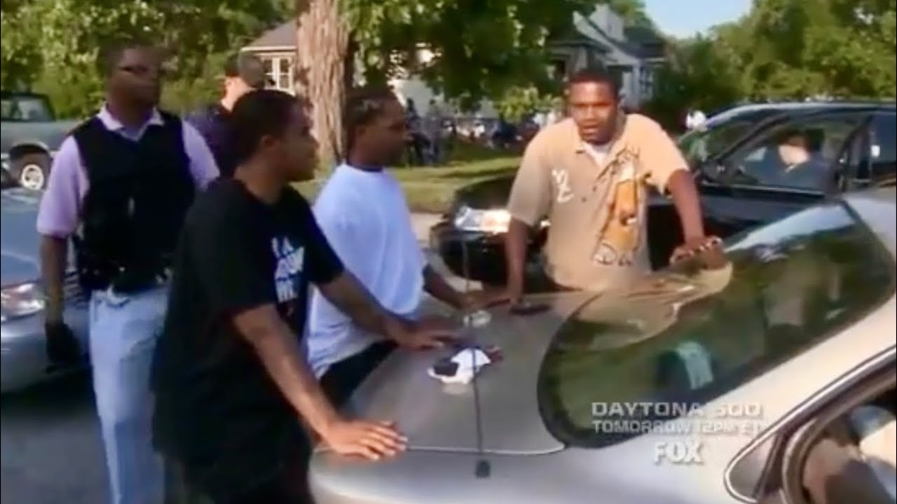 Cops Tv show Cook county Illinois. Traffic stop. “Can you lose the bro card’ I’m officer”. (2010).