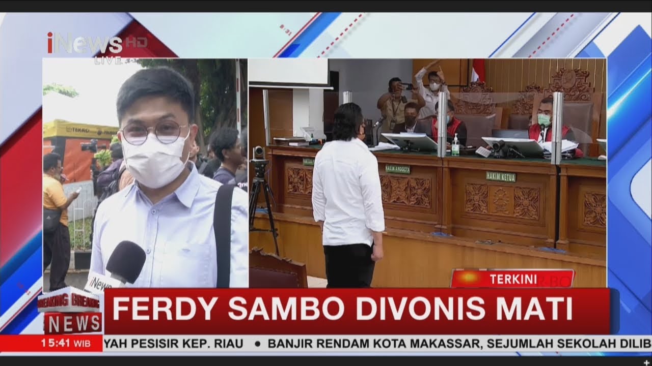 Ferdy Sambo Divonis Hukuman Mati, Tangis Keluarga: Kami Sangat Terpukul #BreakingNews 13/02