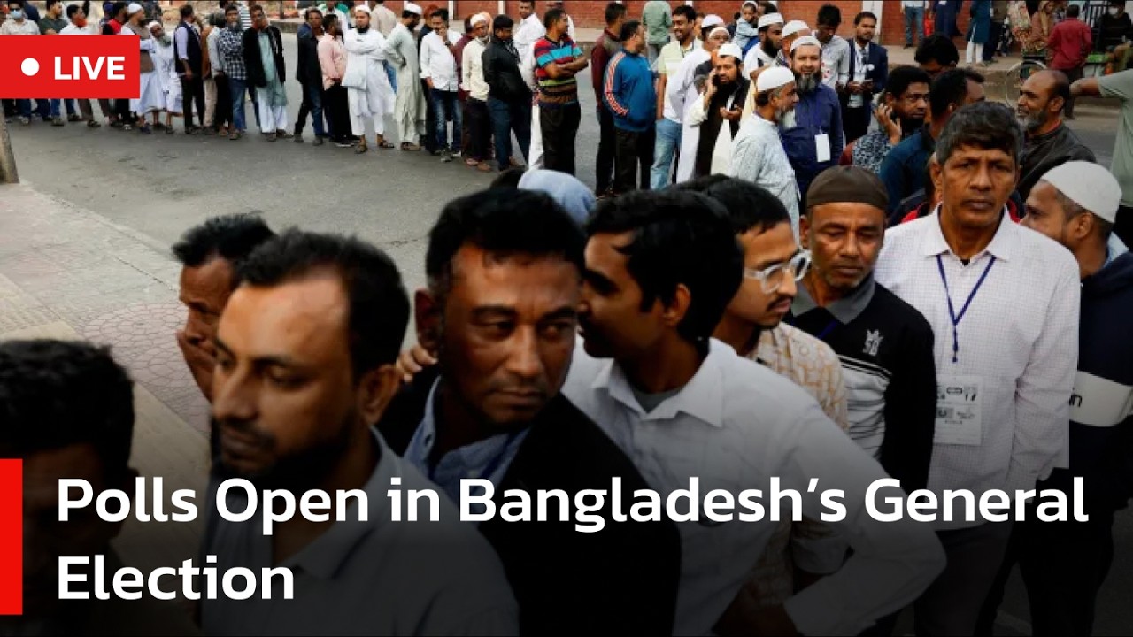 🔴LIVE: Bangladesh Holds Landmark Election After Sheikh Hasina’s Ouster | AC1W