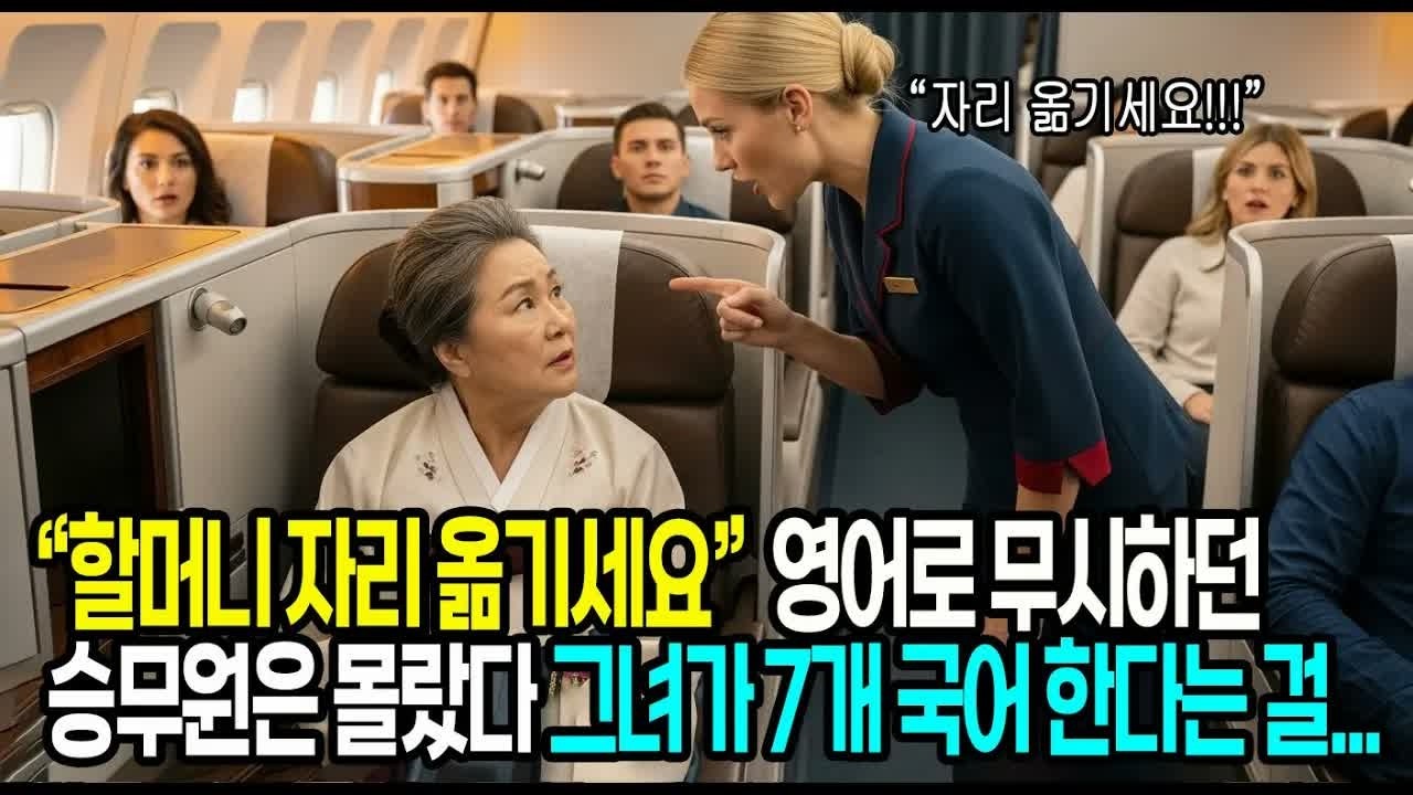 미국 비행기에서 쫓겨난 7개국어 하는 한국 할머니가 전화 한 통하자 믿기 어려운 일이 벌어졌다 #사연라디오 #오디오북 #인생사연 #노후의지혜