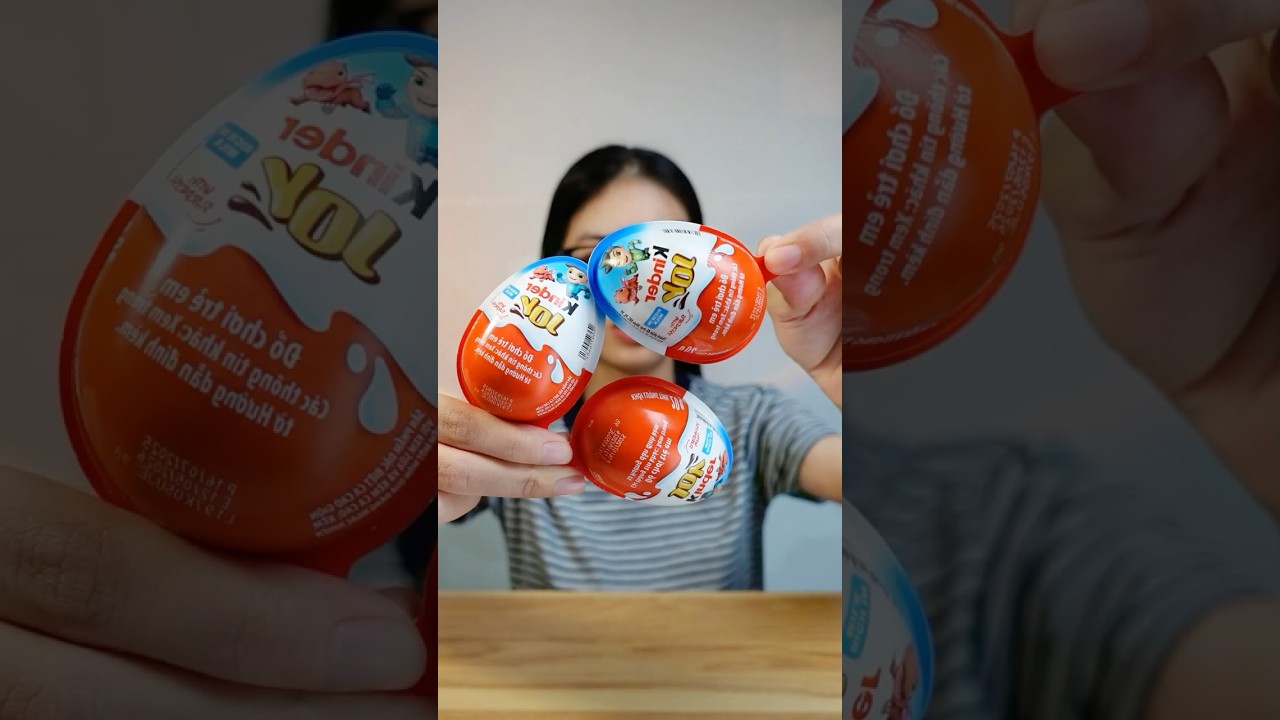 Bóc Trứng Mù Kinder Joy - Ra toàn đồ hay ho? 