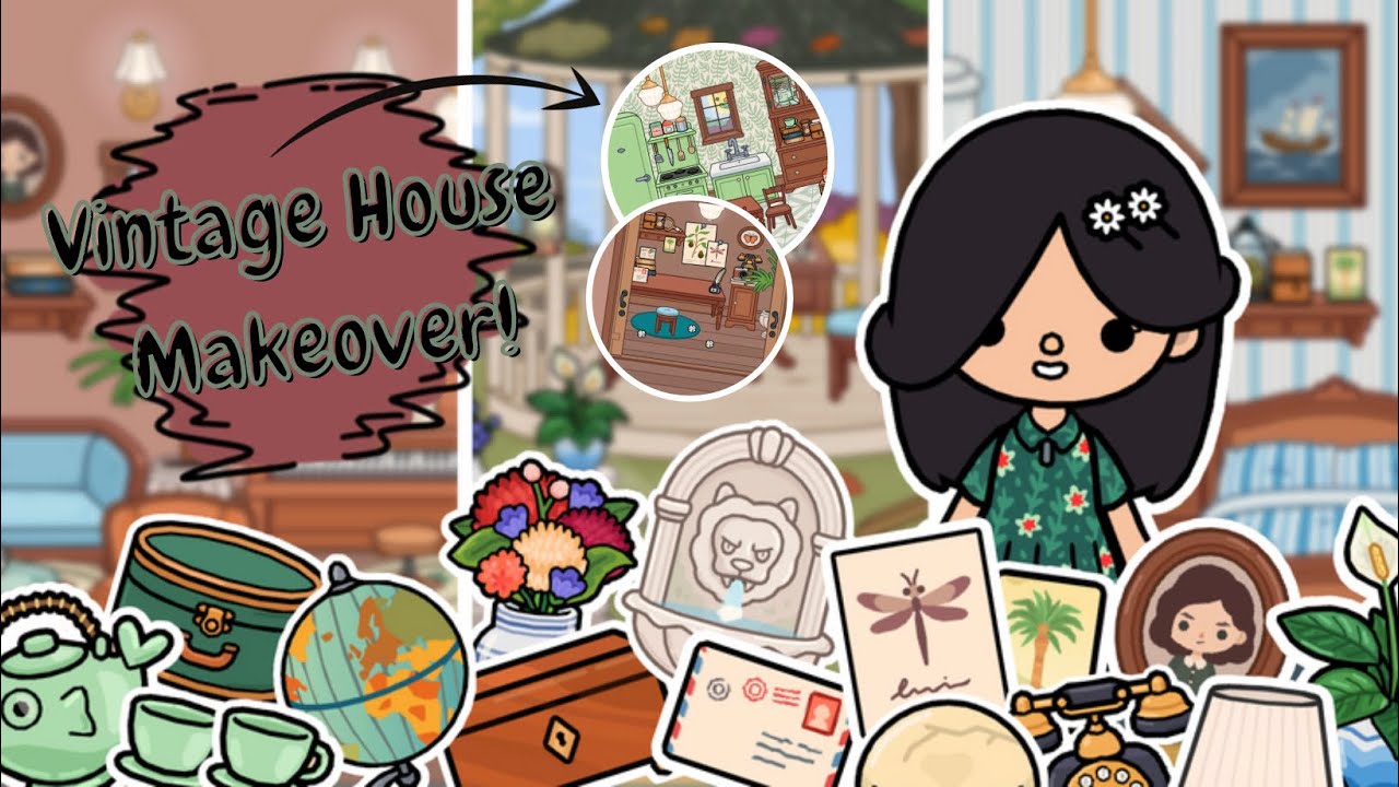 Vintage House Makeover! I Toca Life World l Toca Studio⭐️