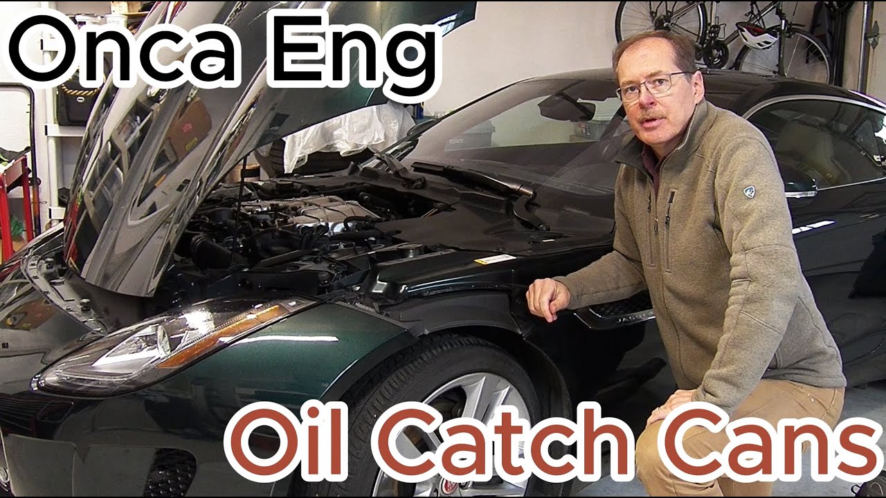 Engine Oil Catch Cans Jag F-Type