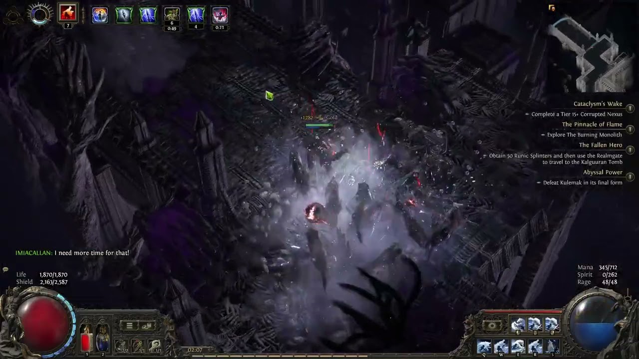XESHT T3 MAX ~ SHAMAN ICE-LIGHTNING NON-CRIT BUILD ~ FATE OF THE VAAL LEAGUE~ POE2 ARPG
