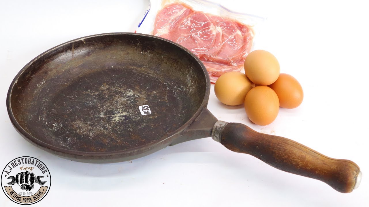 Damaged Frying Pan Restoration