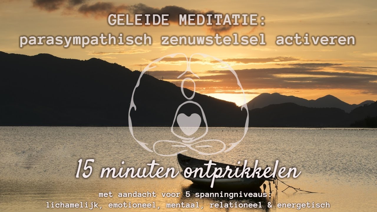 Geleide meditatie: 15 minuten ontprikkelen (parasympathische zenuwstelsel activeren)