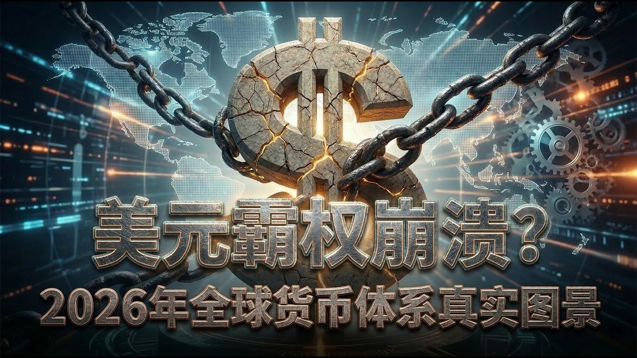 全球货币体系残酷真相，谁在悄悄挖空美国金融地基 | 华盛顿如何亲手拆解美元霸权？人民币取代美元？看清这道无法逾越的硬墙 | 美元人民币与加密货币的三国演义 | 普通人如何应对货币体系的板块漂移