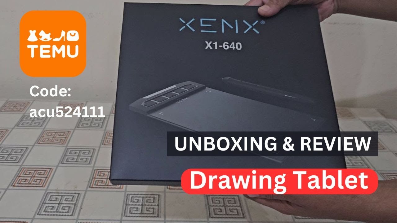 Unboxing & Review XENX Digital Tablet from TEMU | Best Tech Picks for Back to School