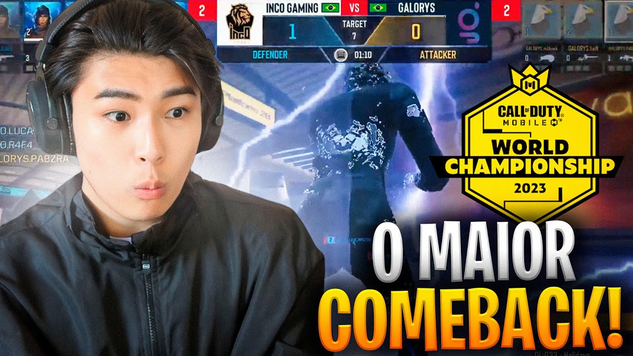 INCO VS GALORYS! O MAIOR COMEBACK DO STAGE 4 LATAM! (CAMPEONATO MUNDIAL DE COD MOBILE 2023)
